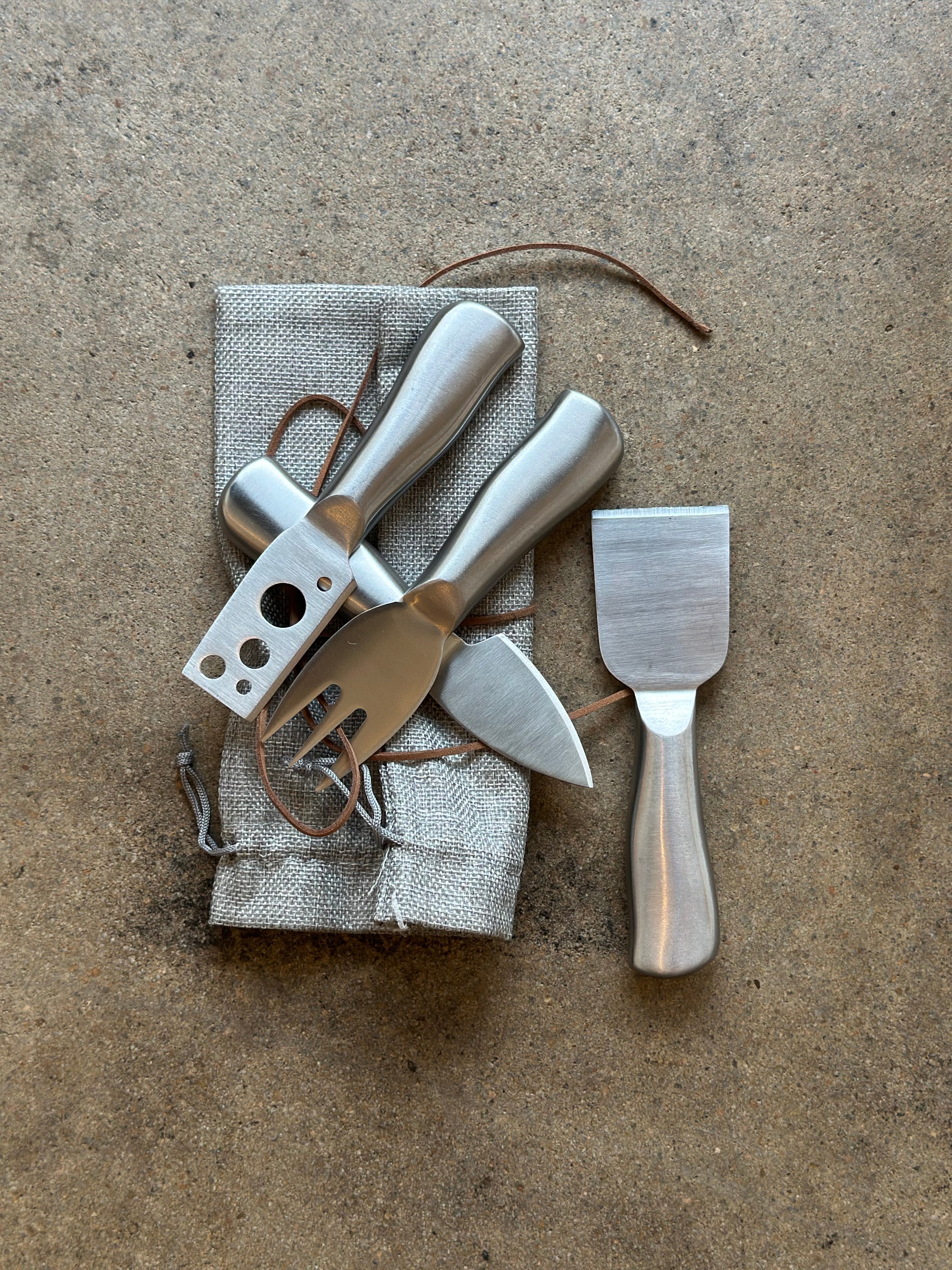 Steel Cheese Knife Set