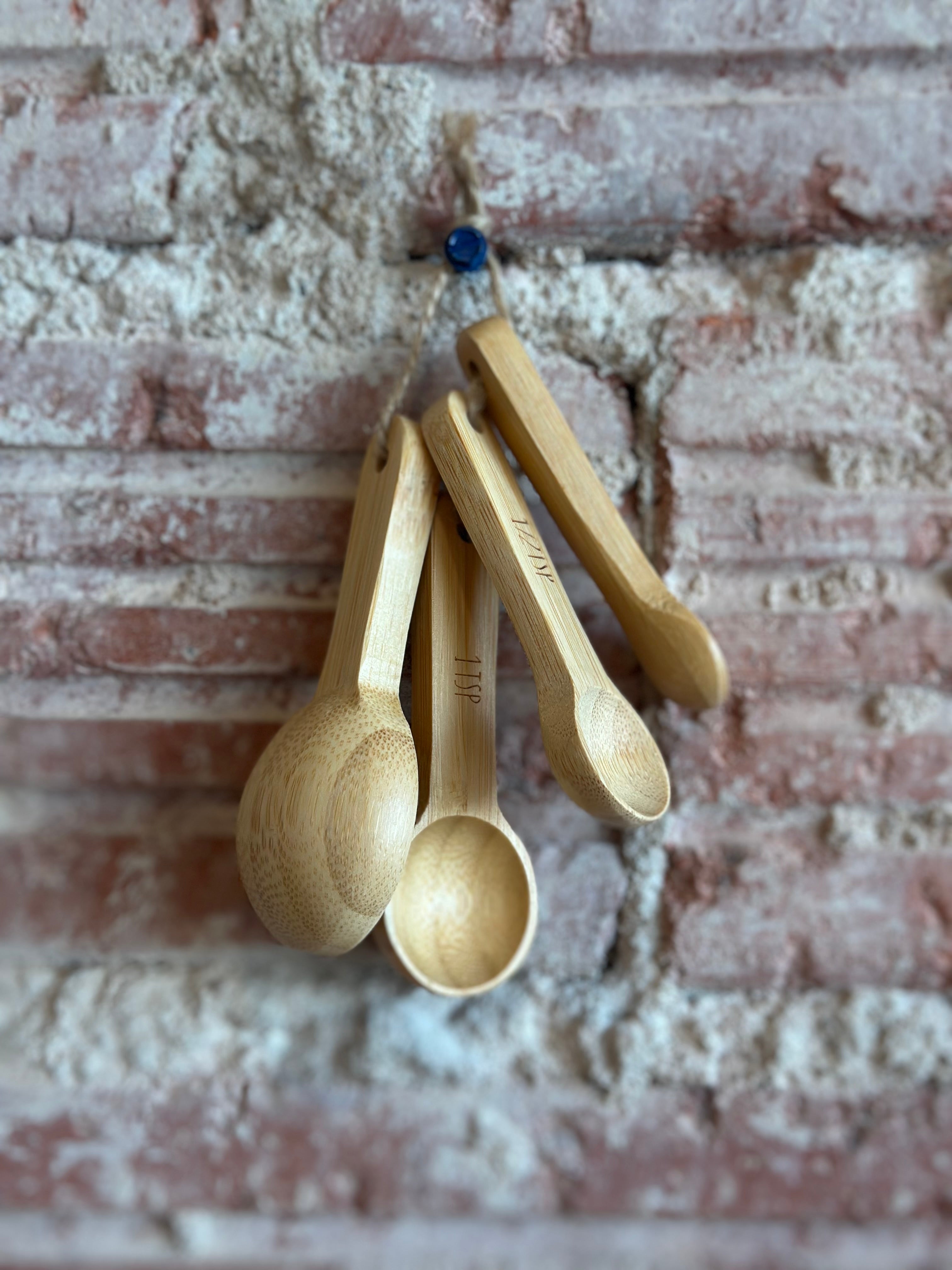 Wood Measuring Spoon Set