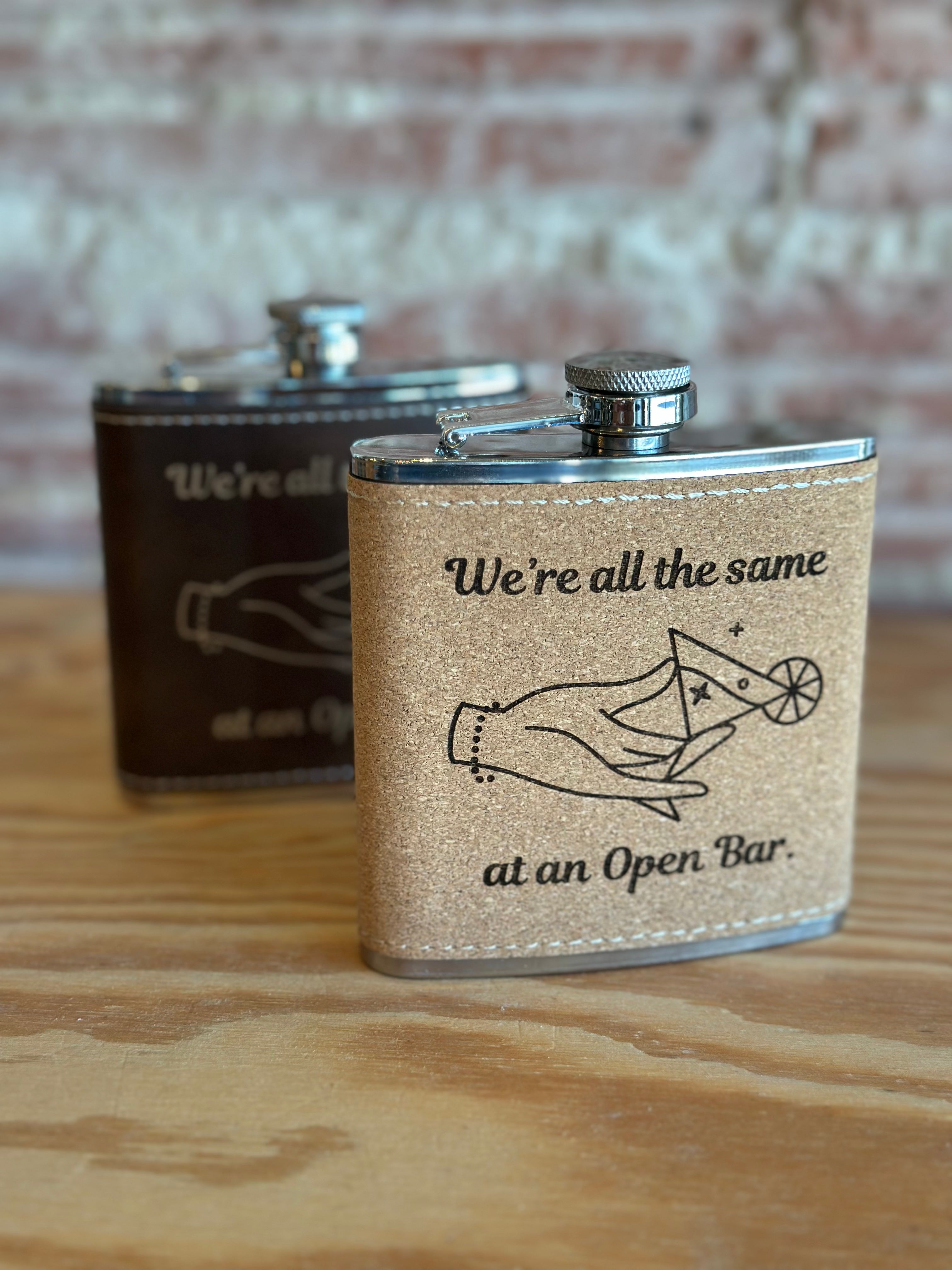 Open Bar Flask - 6 oz.